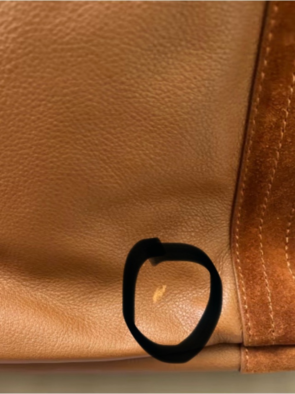 Hammitt Otis Tote Mahogany Suede/Bronze - Picture 8 of 11